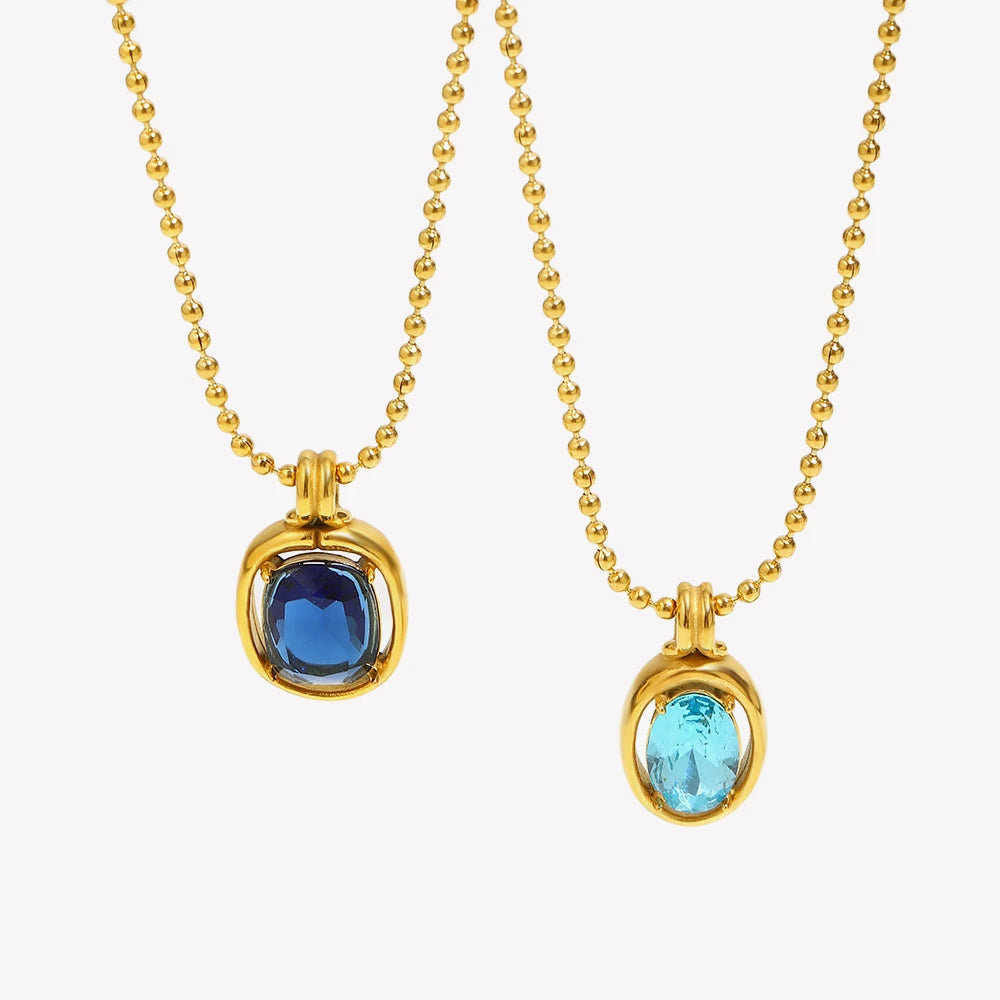 Sapphire Elegance Necklace