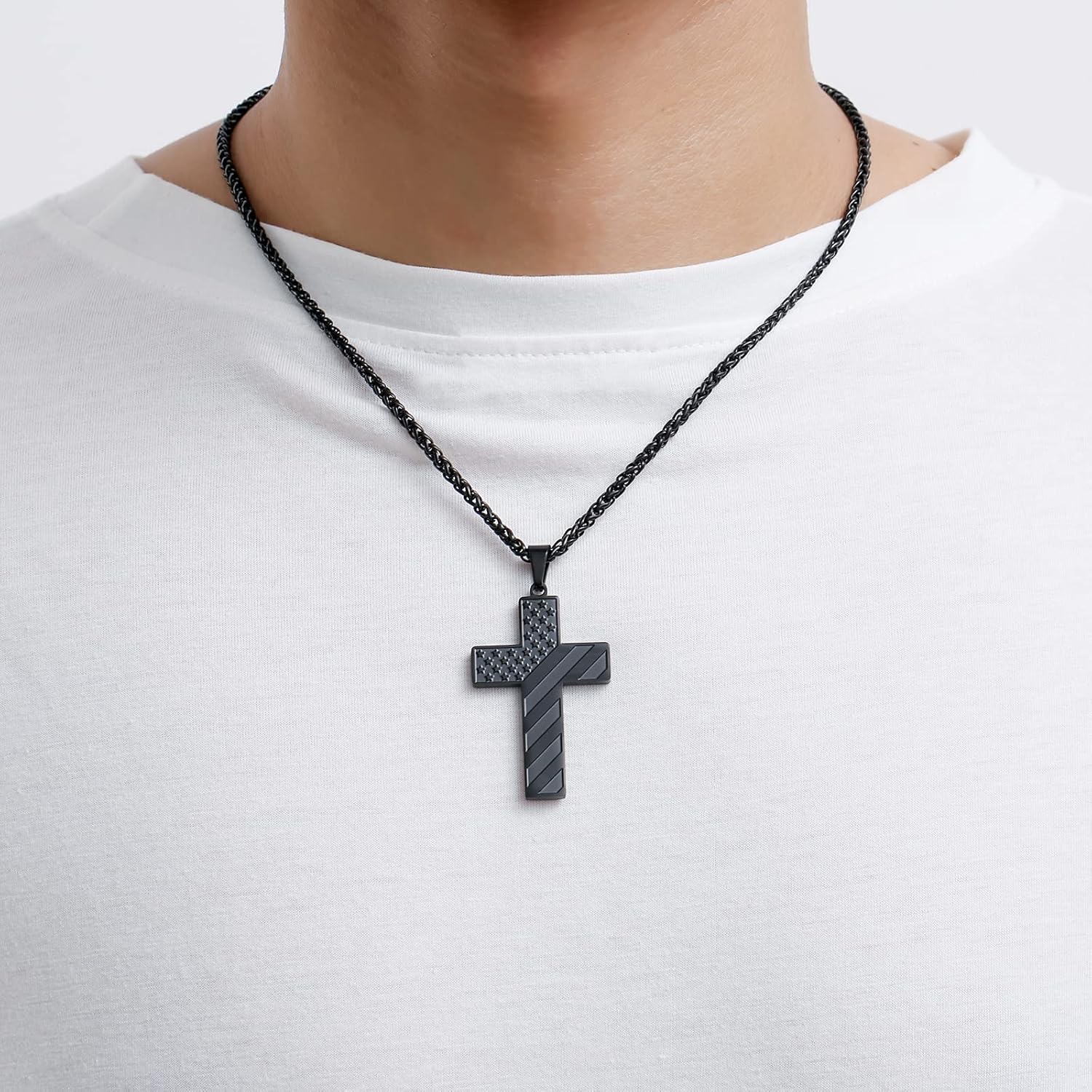Faith & Pride Cross Necklace