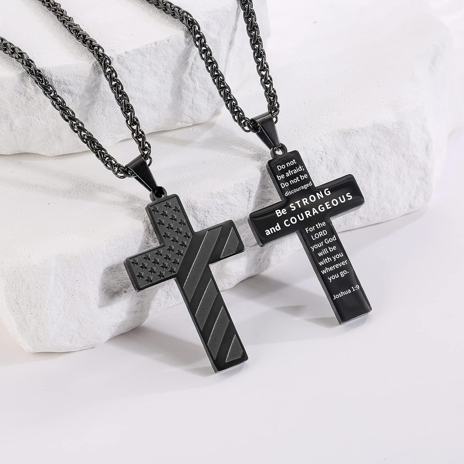 Faith & Pride Cross Necklace