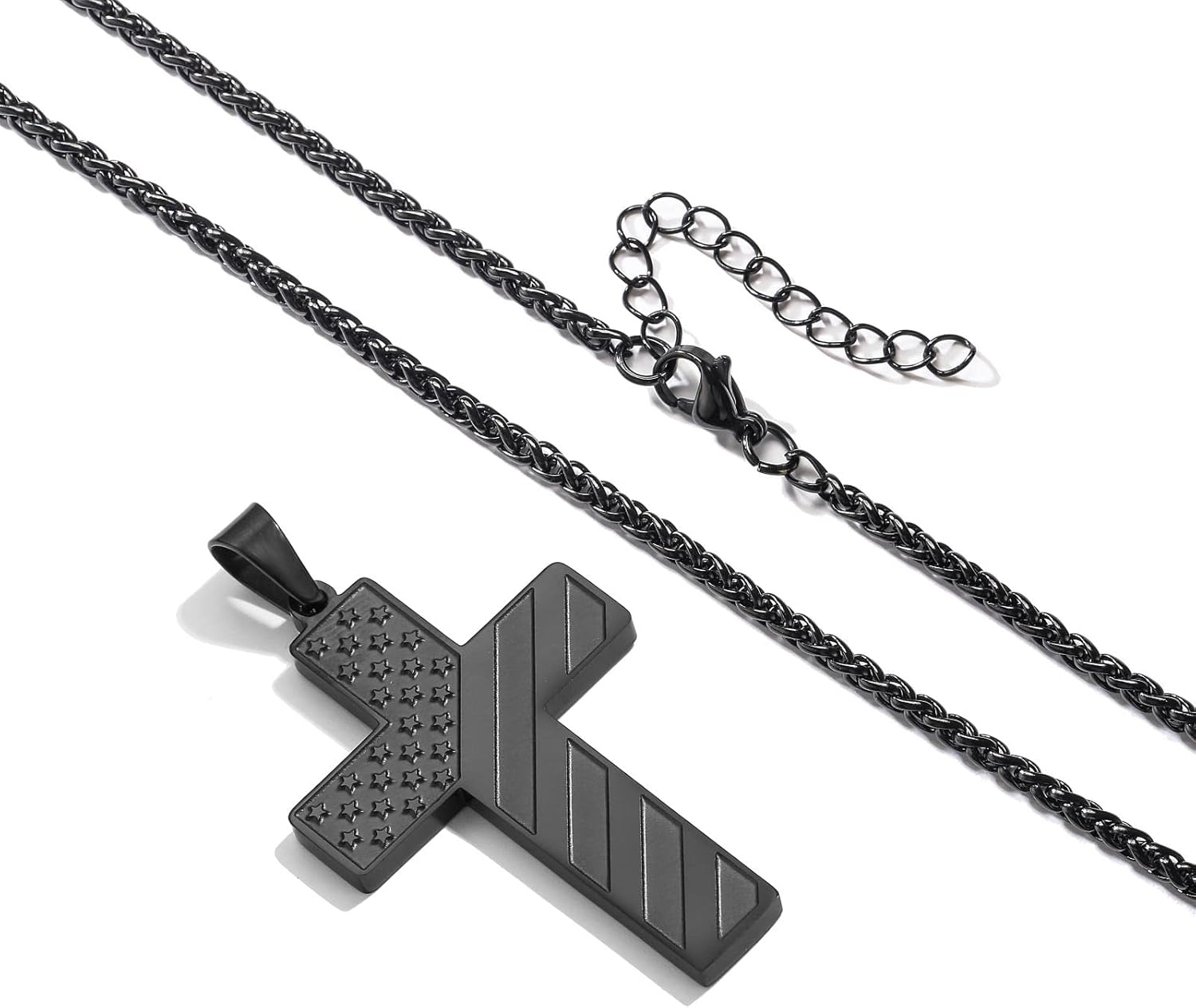 Faith & Pride Cross Necklace