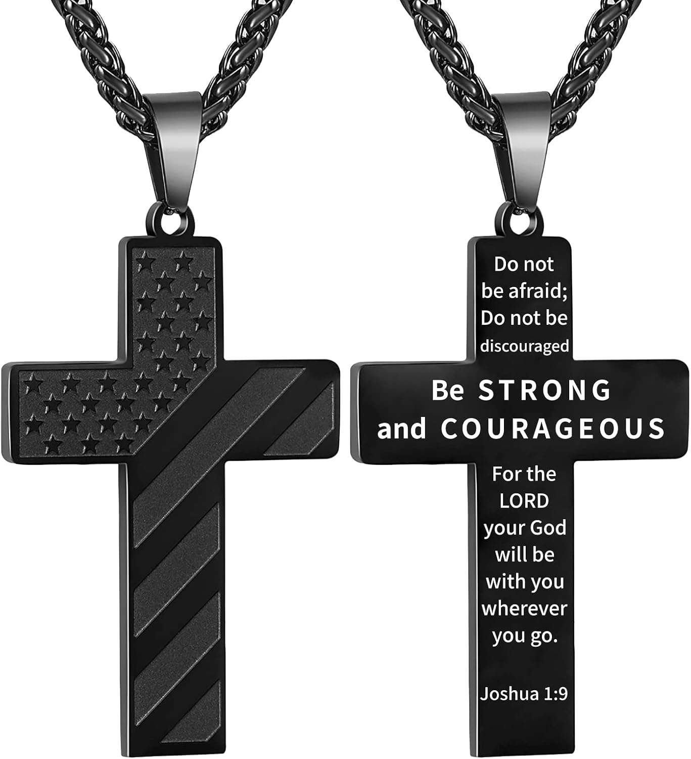 Faith & Pride Cross Necklace